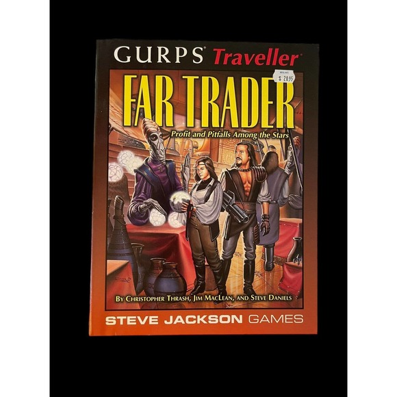 GURPS Traveller Far Trader Profit And Pitfalls Among The Stars RPG SJG #6606 - Picture 1 of 2